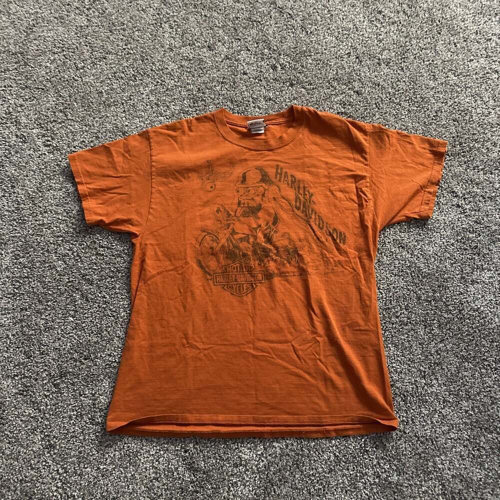 Harley Davidson Ride it Like You Stole It Orange T-Shirt